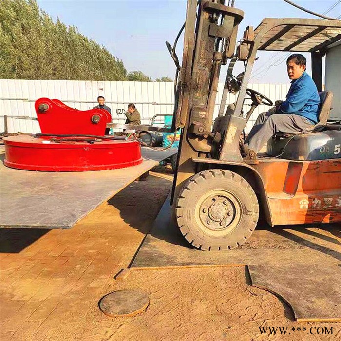 抓机起重电磁铁 鑫运 直径90公分 强磁废钢电磁铁吸盘 定制价格图4