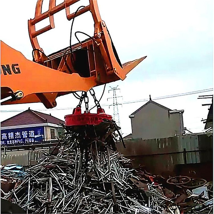 鑫运 MW22Q废钢起重电磁铁圆形废钢起重电磁铁 起重电磁铁图5