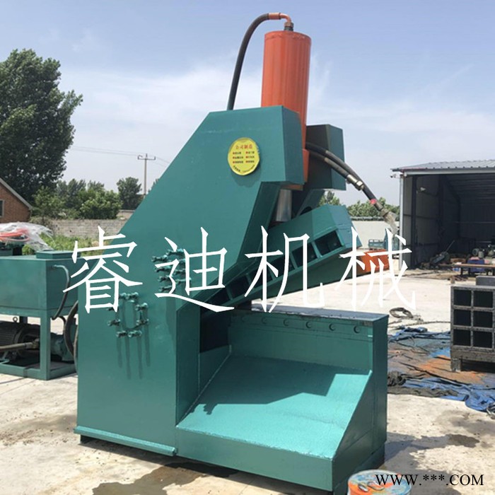 睿迪牌废铁金属屑压块机 100吨铁刨花压块机图6