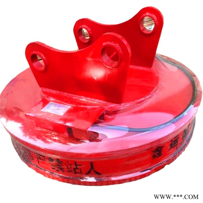 鑫运厂家供应1.5米起重电磁铁 废钢磁盘吊吸盘 规格多种可加工定制高温起重电磁铁吸盘图3