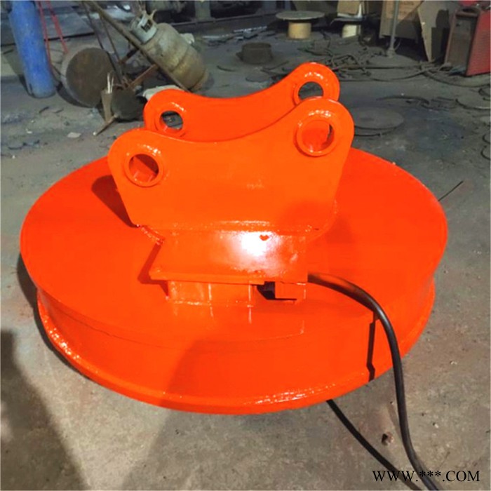 220伏电磁铁 废品收购站用电磁铁吸盘 挖机废钢电磁铁厂家批发图4