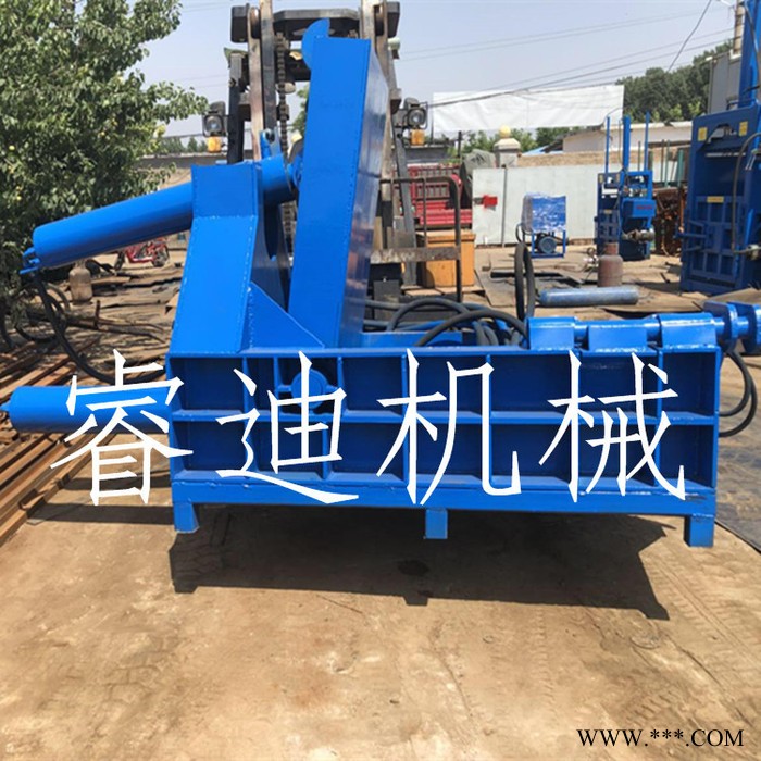 睿迪牌多功能废旧金属压块机 全自动废铁废铝压块机图3