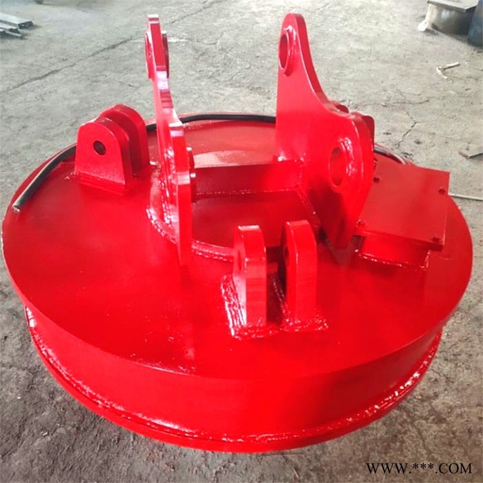 调运废钢起重电磁铁 鑫运可定制 强磁叉车起重电磁铁 装废品吸盘图2