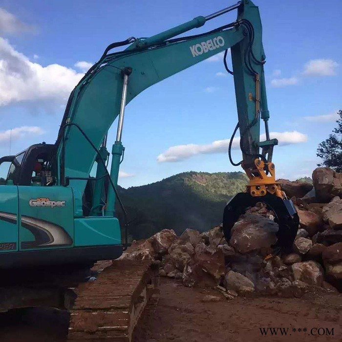 抓石器抓钢器 SH240抓木器 机械抓木器抓木材抓木器抓废铁散料抓木器图3