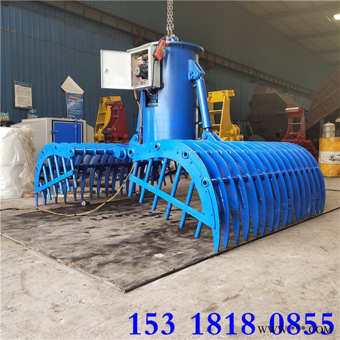 金越  抓垃圾 夹废铁用多齿抓 垃圾处理抓斗起重机图3