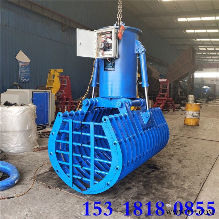 金越  抓垃圾 夹废铁用多齿抓 垃圾处理抓斗起重机图6