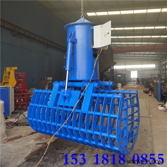 金越  抓垃圾 夹废铁用多齿抓 垃圾处理抓斗起重机图7