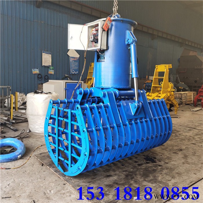 金越  抓垃圾 夹废铁用多齿抓 垃圾处理抓斗起重机图5