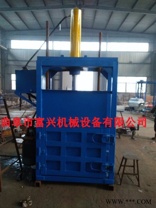 富兴40吨液压立式打包机 全新小型立式废铁液压压包机报价图7