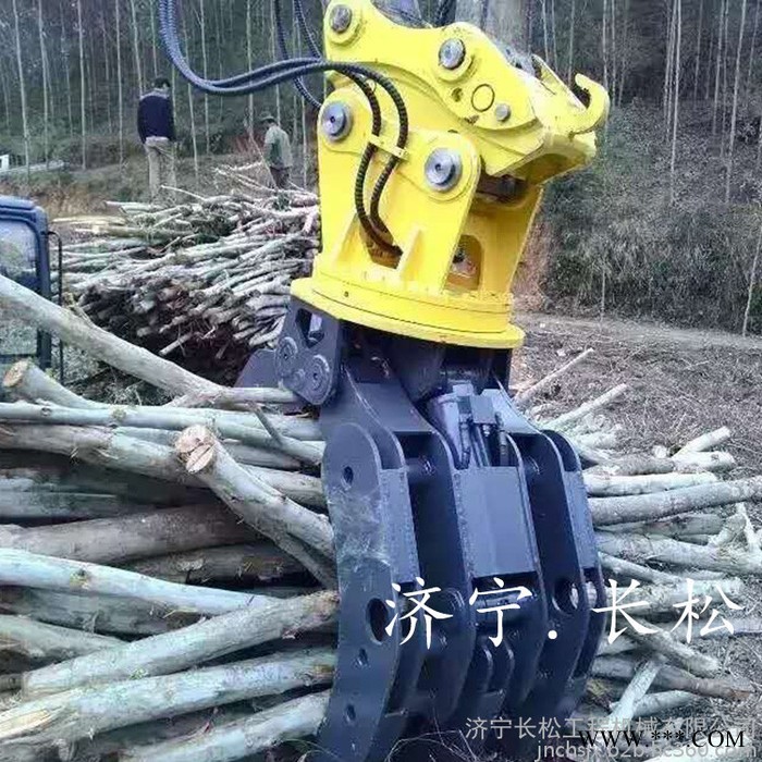 抓草抓棉抓木器 SH360抓木器 抓钢器抓废铁抓木器360旋转抓木器图3