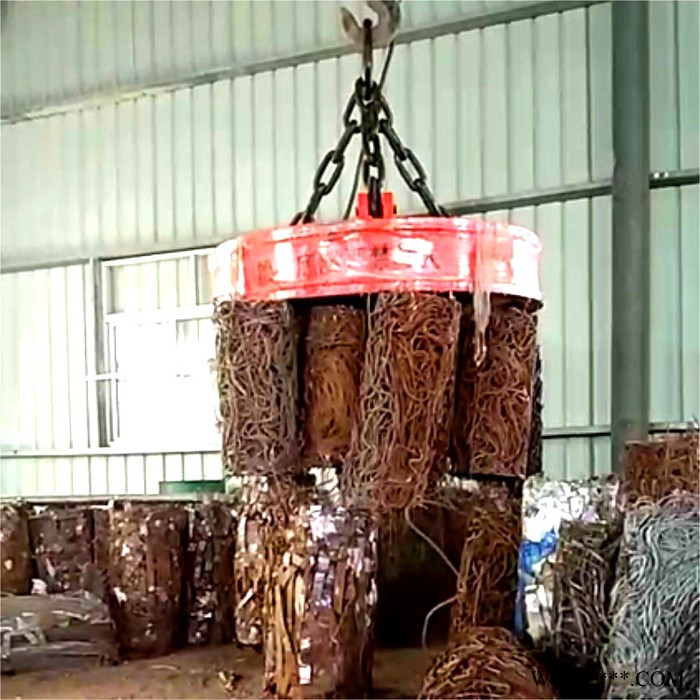 鑫运起重电磁铁 圆形起重电磁铁 废钢起重电磁铁生产厂家图4
