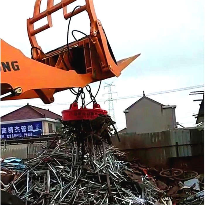 鑫运起重电磁铁 圆形起重电磁铁 废钢起重电磁铁生产厂家图3