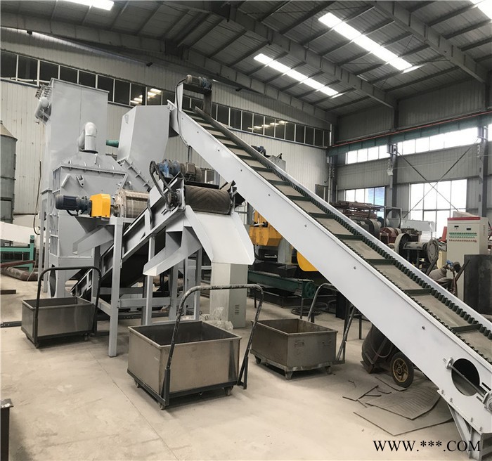 新型金属废铁破碎生产线 小型金属龙骨条破碎机 锤式金属废铁破碎机-瑞赛克图4