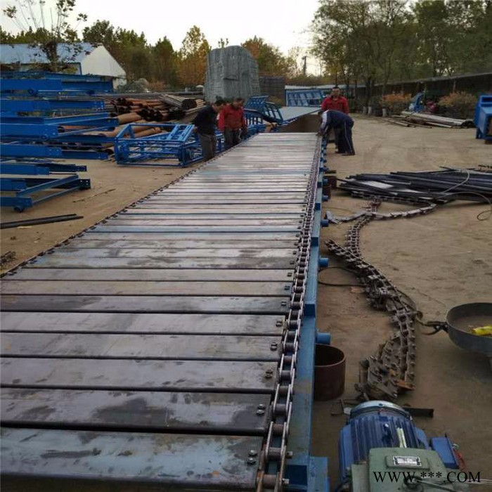 运输平稳废铁输送机新品 不锈钢板式输送机图2