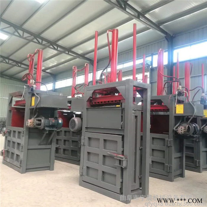 废铁废铁屑液压压块机宇晨**农作物秸杆草料纸箱压块机图4