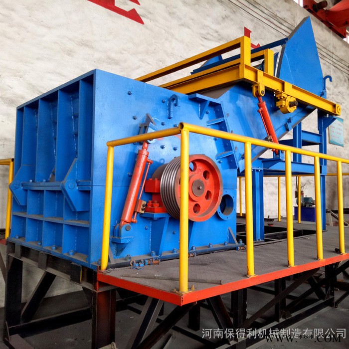 废旧金属粉碎颗粒机 废铁破碎机 汽车发动机破碎机图2