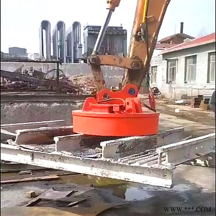 承德市鑫运供应废铁电磁吸盘 叉车改废铁吸盘市电磁铁修理厂家图4