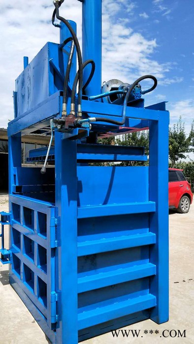 佳鑫易拉罐金属液压打包机价格 卧式废钢废铁压块机批发图5