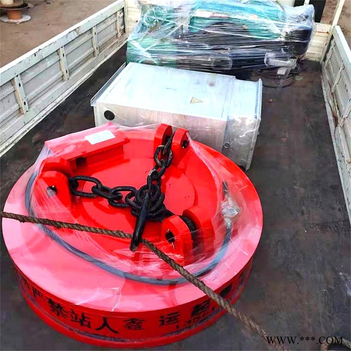 鑫运 吸盘起重电磁铁 装废钢废铁起重电磁铁 现货出售图4