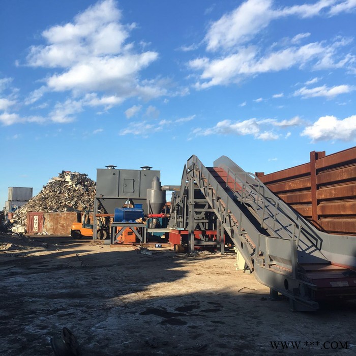 二手转让废钢破碎线，二手临沂废钢破碎机 ，二手山东路友破碎机，山东废钢破碎机315型号，山东路友450破碎机图2