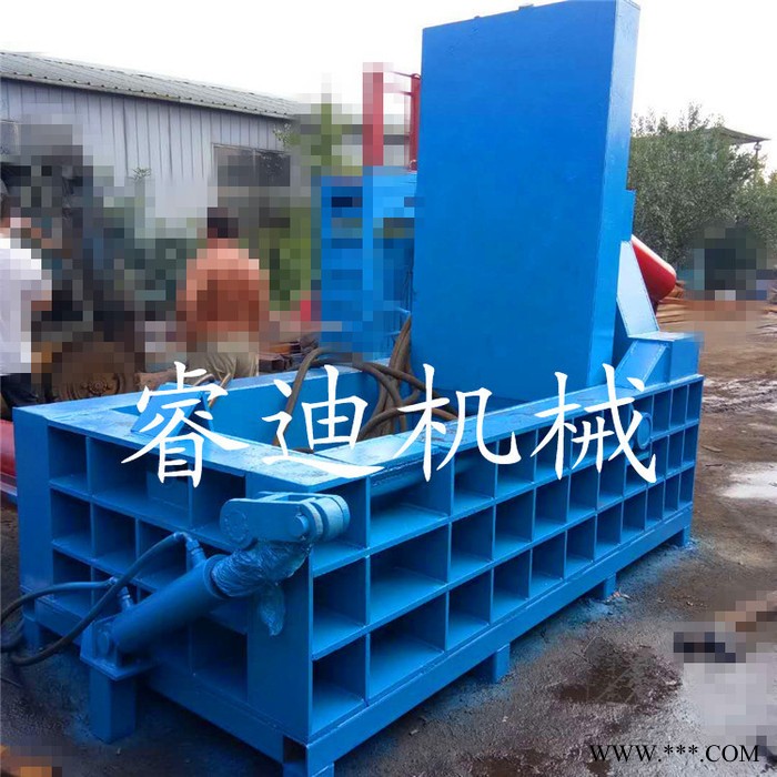 睿迪牌125吨金属压块机 废旧易拉罐废铁丝打包机图7