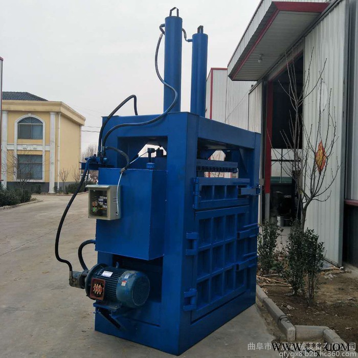 废铁屑液压打包压块机 宇晨80吨废铝屑压块机图3