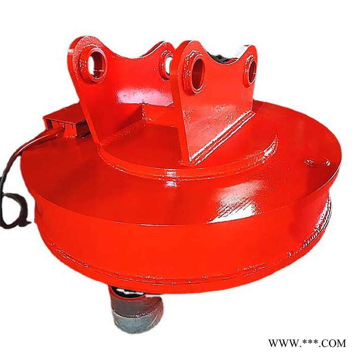 强磁起重电磁铁厂家直供废钢起重电磁吸盘废钢厂磁盘图2