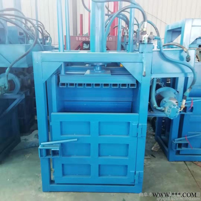 宇晨无纺布液压打捆机压块机 瓶子废铁废纸打包机图5