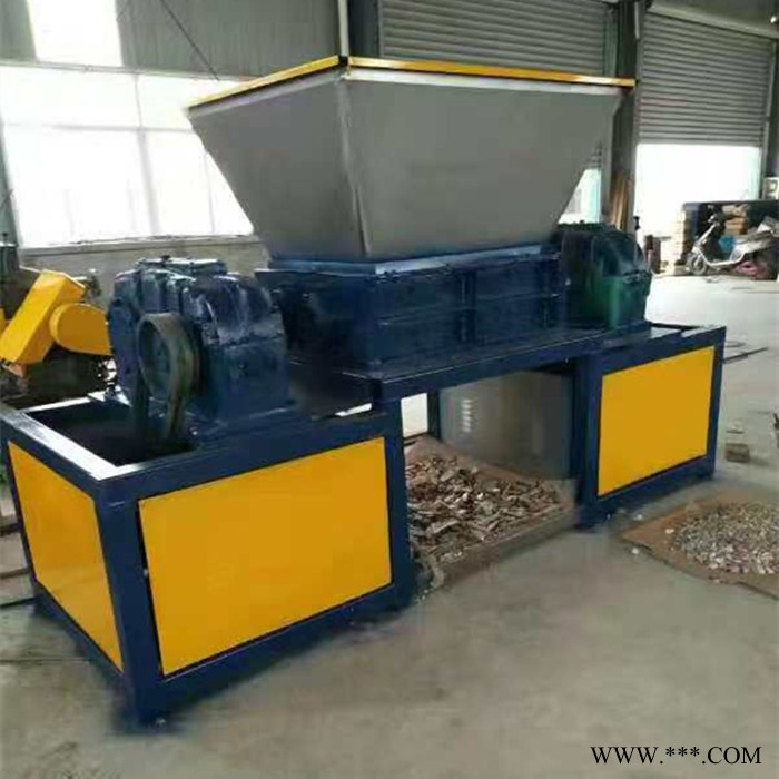 睿迪RD-SSJ多功能废钢废铁破碎机 双轴金属轻薄料撕碎机图2