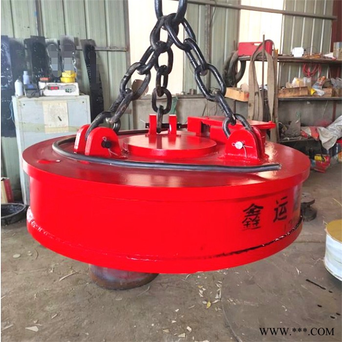 电磁铁起重 鑫运 废钢起重电磁铁 吊装磁铁厂家图3