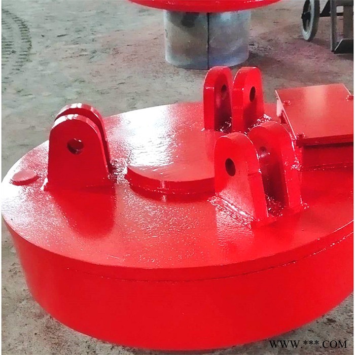 厂家直供起重电磁铁 挖机起重废钢电磁铁吸盘 MW5-130L钢板用电磁吸盘起重图3