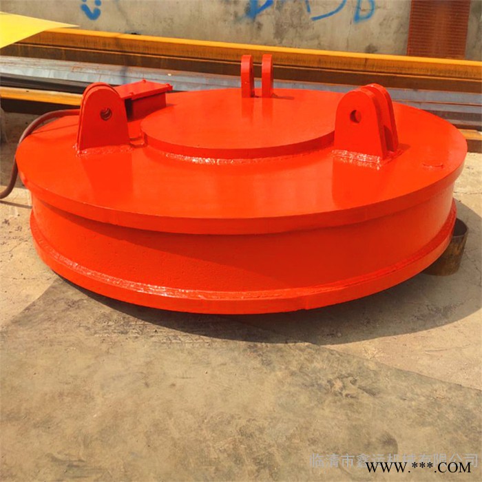 废钢废铁电磁吸盘圆形强磁起重电磁铁图6