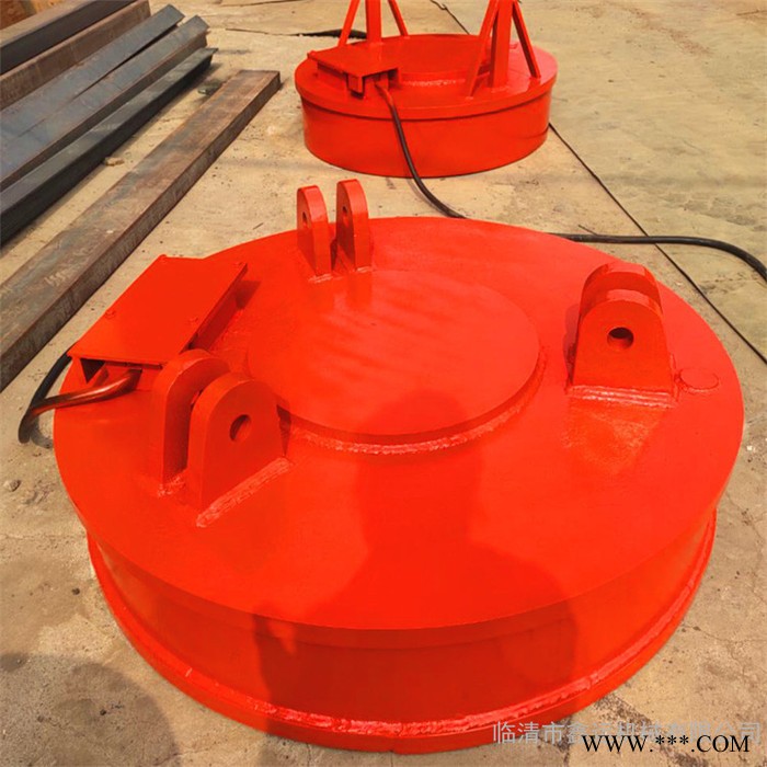 荆州起重电磁铁吸盘报价 鑫运1.8米废钢电磁铁吸盘报价图5