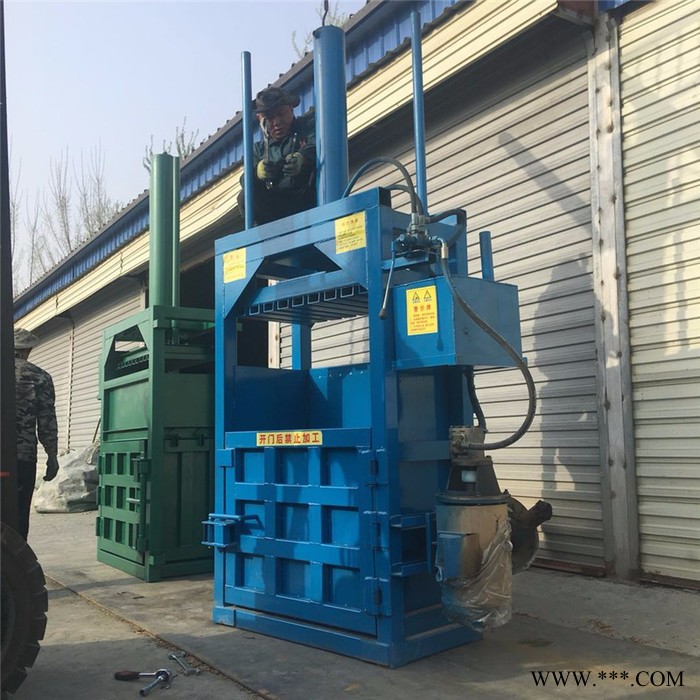 佳鑫牌废铁打包机  秸秆液压打包机 易拉罐打块机批发图2