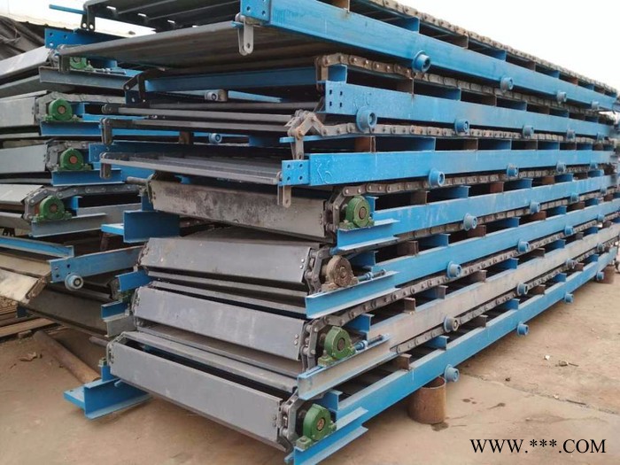 链板爬坡线专业生产 废铁输送机图2