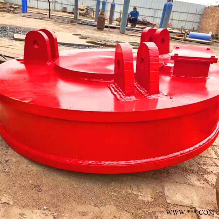 供应废铁起重磁铁吸盘叉车改废铁吸盘式电磁铁 起重电磁铁现货图3