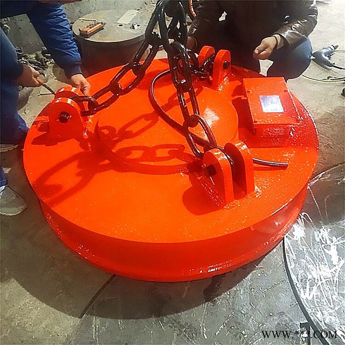 电磁废钢吸盘价格佛山吊车用起重电磁铁图3