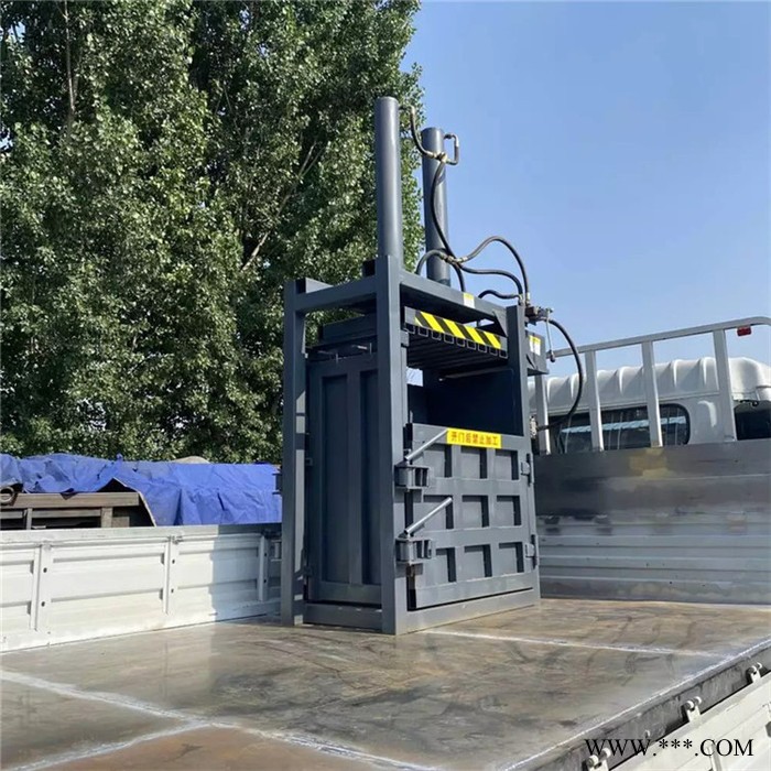 塑料瓶打包机 宇佳 废铁空桶压扁机 废纸打包机图2