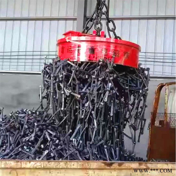 鑫运 MW5-120L起重电磁铁 吊装铁装卸废钢 起重电磁铁吸盘图3