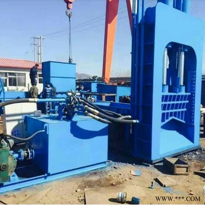 睿迪废钢料鳄鱼剪 金属废钢废铁液压切断机 废料大型龙门剪图3