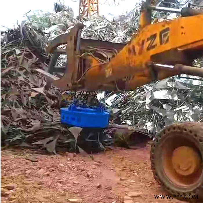 鑫运起重 磁铁吸盘厂家 直径100cm搬运废铁电磁吸盘 价格图4