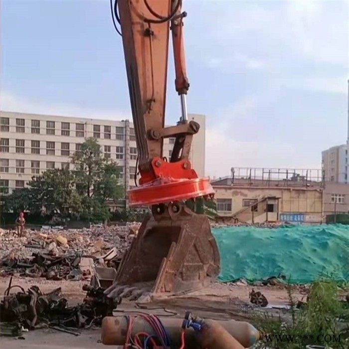 鑫运起重 磁铁吸盘厂家 直径100cm搬运废铁电磁吸盘 价格图6