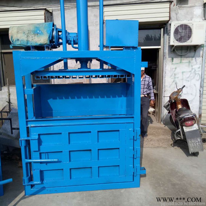 废铁丝废铝刨花液压打包机 佳鑫批发半自动岩棉机图3