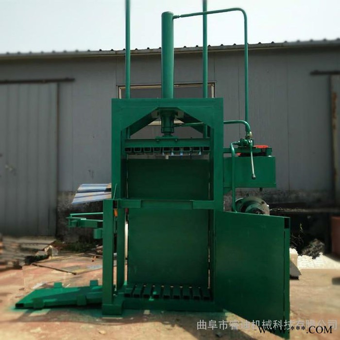 睿迪牌废铜易拉罐压块机 废铁桶液压打包机的报价图3