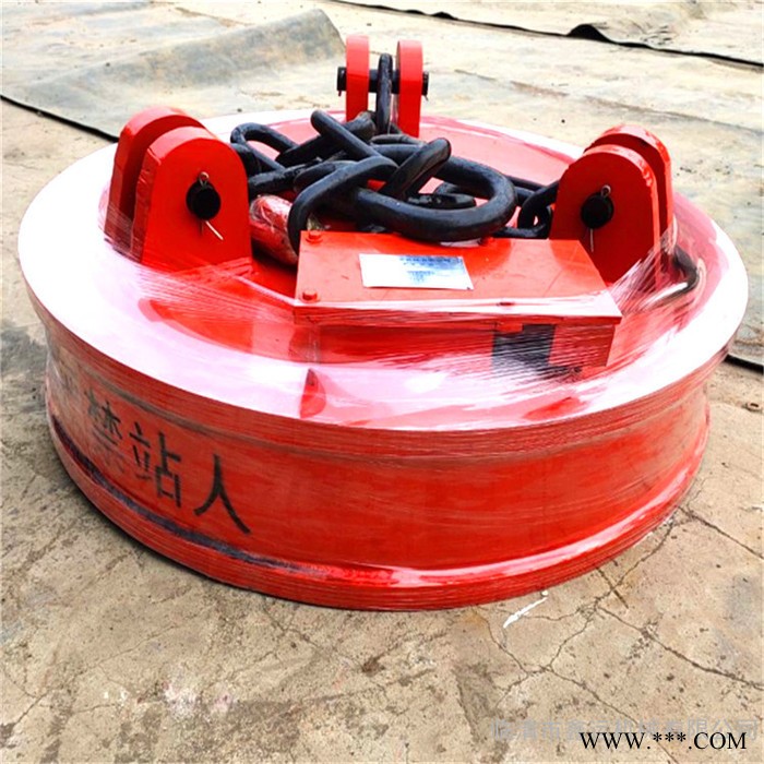 鑫运 现货供应起重电磁铁 省时省力 直径70cm-2100cm多规格打包废钢起重电磁铁型号图3