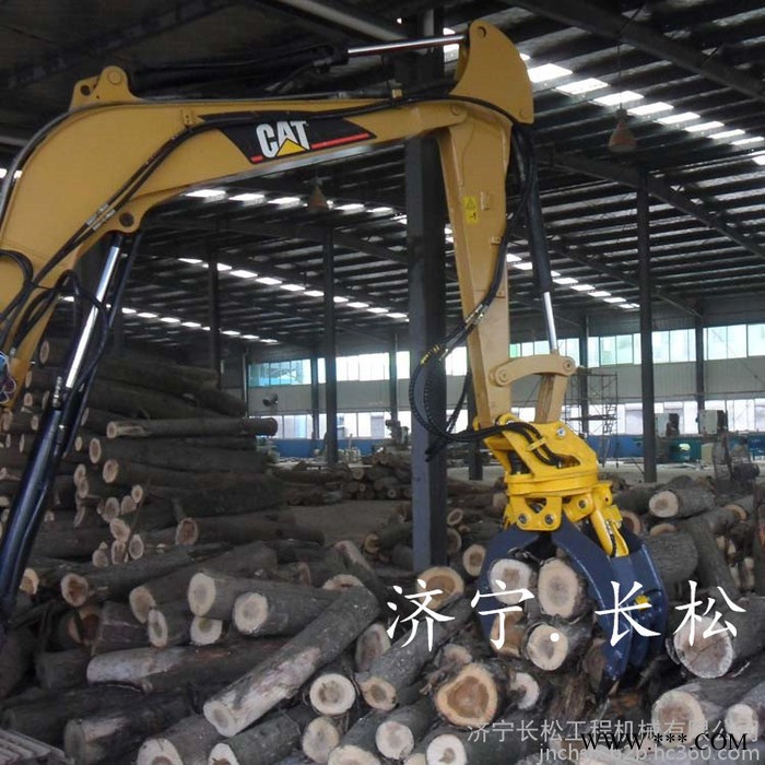 抓散料废铁抓木器  SY365抓木器  抓钢器360度旋转抓木器抓钢材抓木器图5