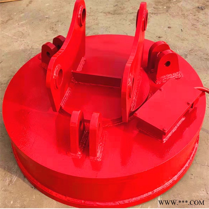 山东起重电磁铁报价 MW5废钢强磁起重电磁铁吸盘图6