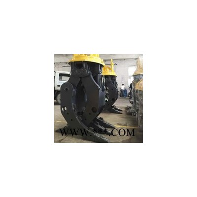 抓废铁散料抓木器 SY135抓木器 抓石器抓钢器抓木材抓木器机械抓木器