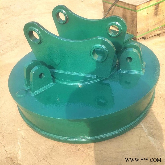 鑫运供应 电磁吸盘价格 起重电磁铁价格 废钢磁盘价格 圆形废铁吸盘图6