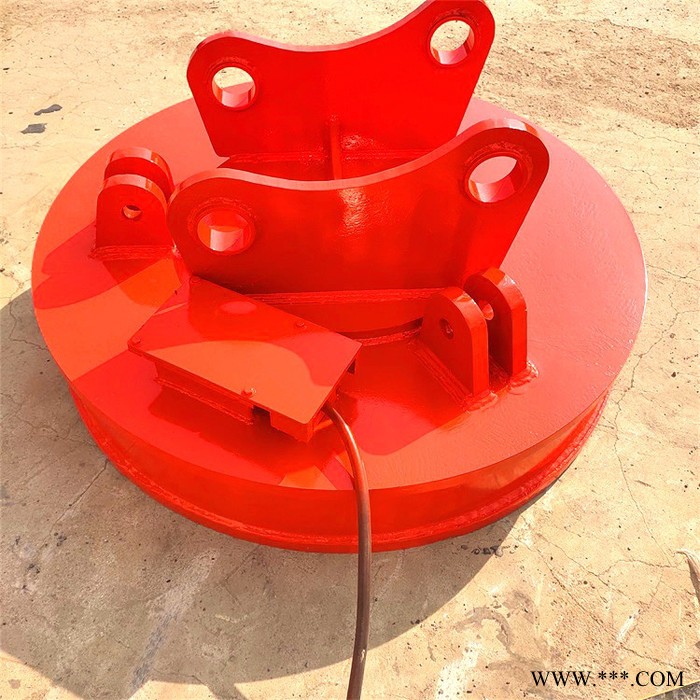 鑫运供应 电磁吸盘价格 起重电磁铁价格 废钢磁盘价格 圆形废铁吸盘图8